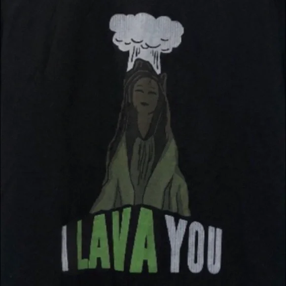 I Lava You Disney Lava Film Tee, Uku and Lele, Volcano Medium - Picture 4 of 8